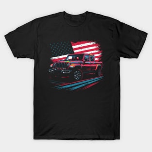 Jeep Gladiator (JT) - US Flag T-Shirt